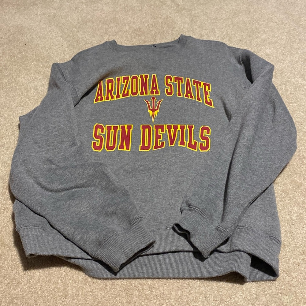 Men’s Large Arizona State Sun Devils Crewneck Sweatshirt